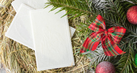 Christmas wafer Wigilia dla samotnych