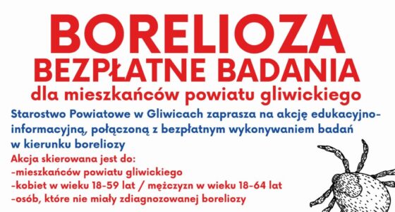 Borelioza – bezpłatne badania